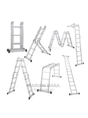 Aluminium Ladder 12 Steps (4×3)