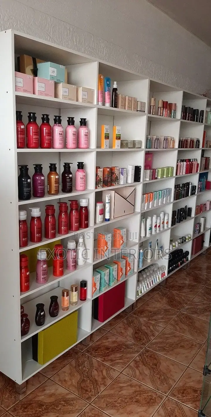 Cosmetics Shelves Call