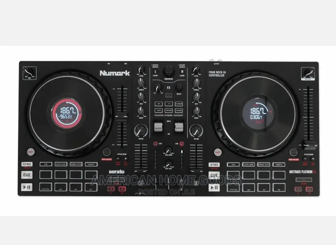 Numark Mixtrack Platinum FX Serato DJ Controller W/Displays