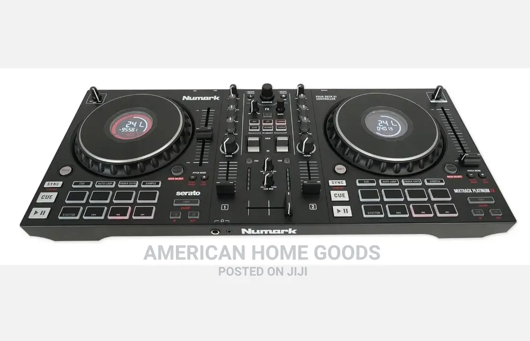 Numark Mixtrack Platinum FX Serato DJ Controller W/Displays