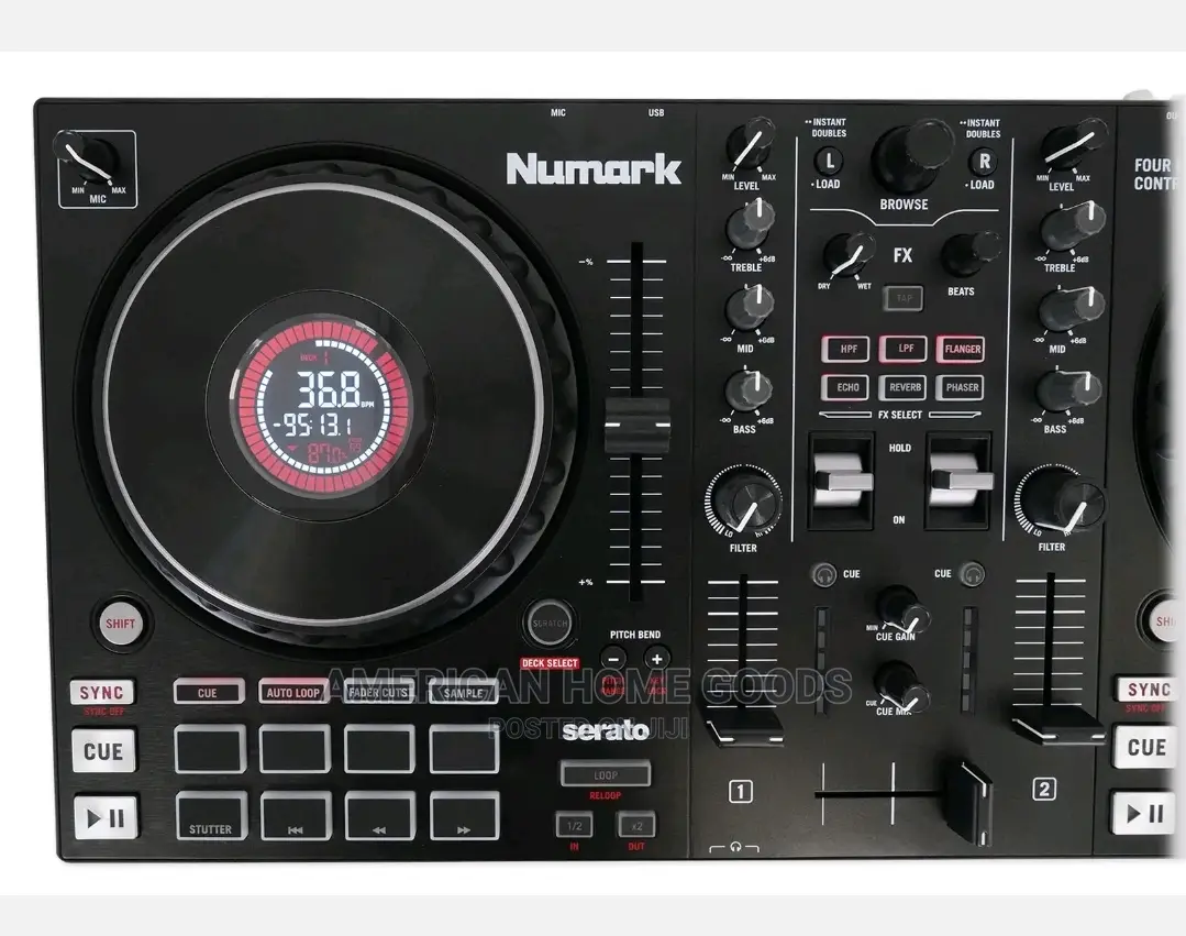 Numark Mixtrack Platinum FX Serato DJ Controller W/Displays