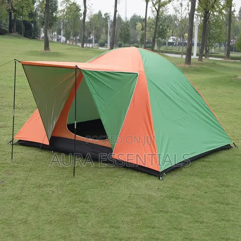 3-4people Manual Double Layer Camping Tent