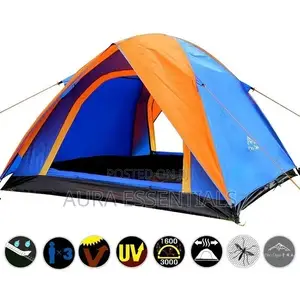 2 People Double Layer Camping Tent