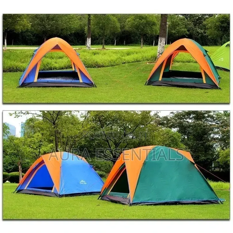 2 People Double Layer Camping Tent