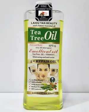 Tea Tree Oil 100% Natural Essential Whitening and Anti-Aging