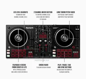 Numark Mixtrack Pro FX – 2 Deck DJ Controller for Serato DJ