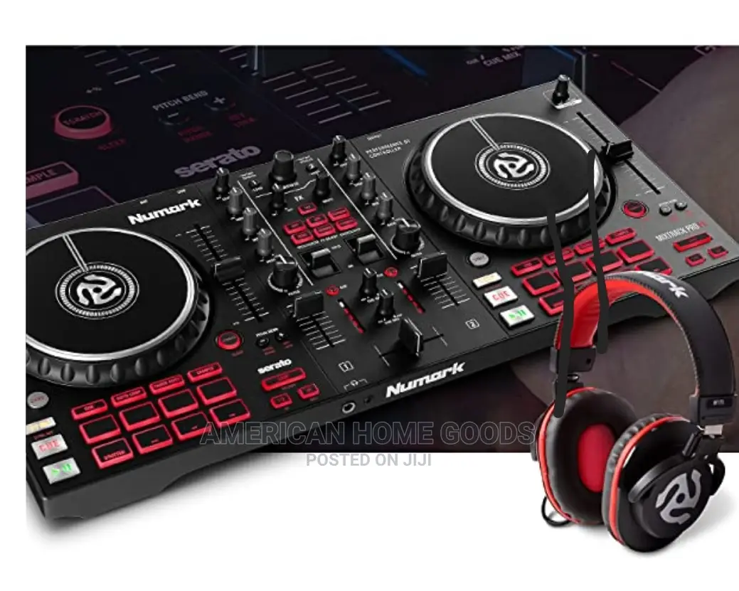 Numark Mixtrack Pro FX – 2 Deck DJ Controller for Serato DJ