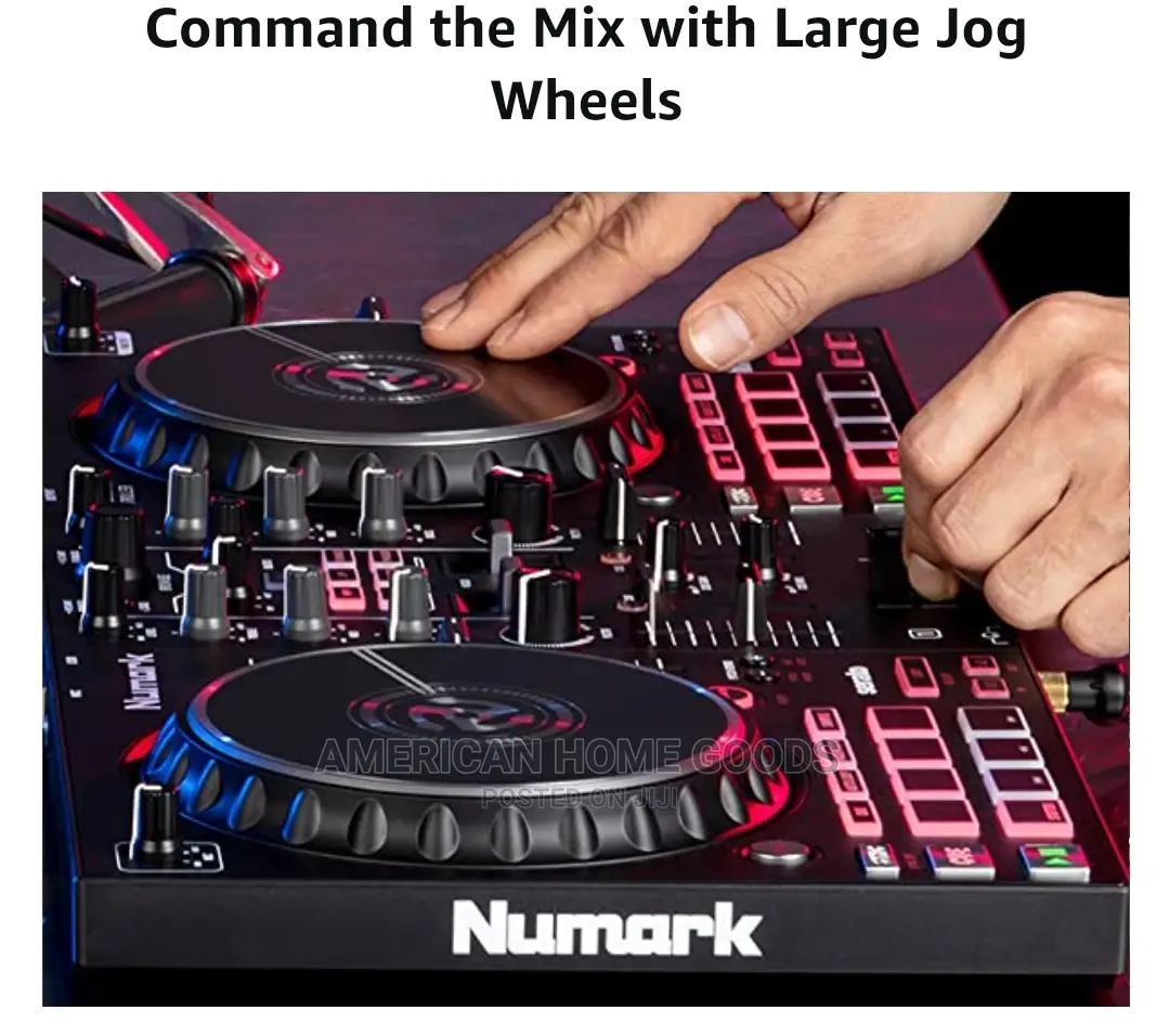 Numark Mixtrack Pro FX – 2 Deck DJ Controller for Serato DJ