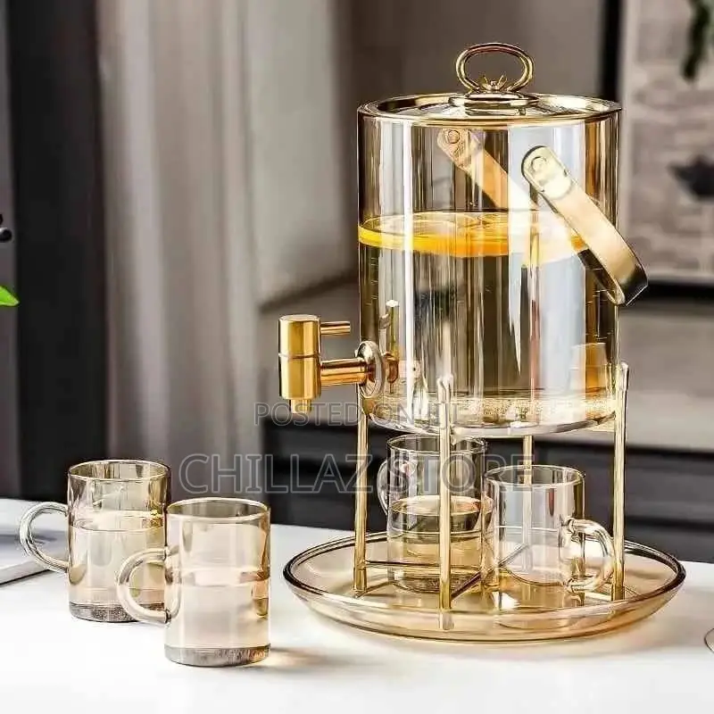 Beverage Dispenser And Drinking Set
