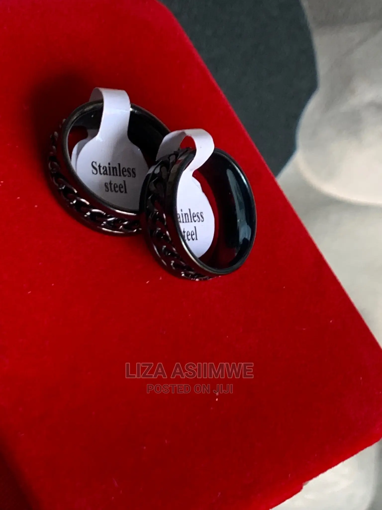 Designer Black Rings Available