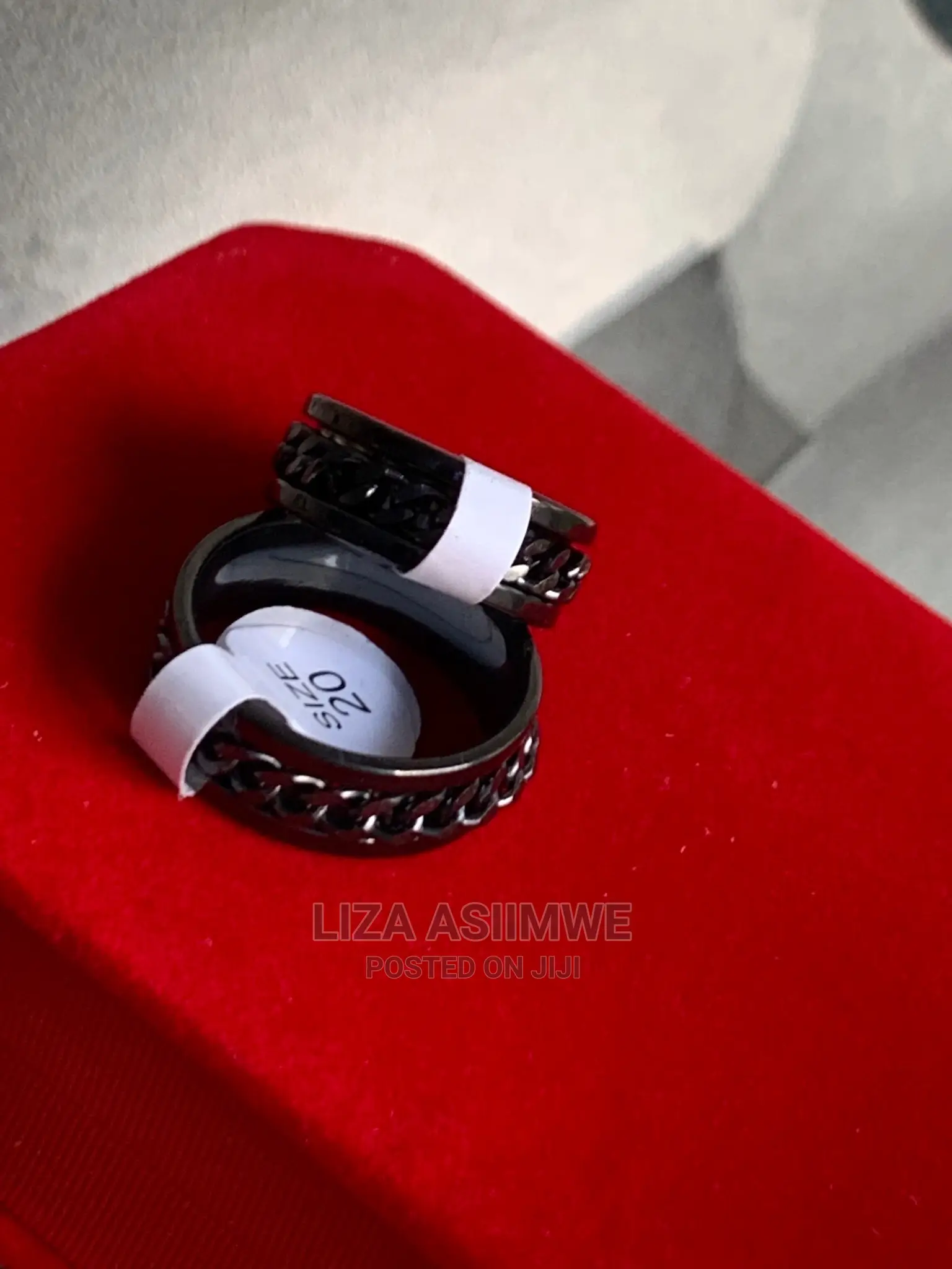 Black Designer Rings Available