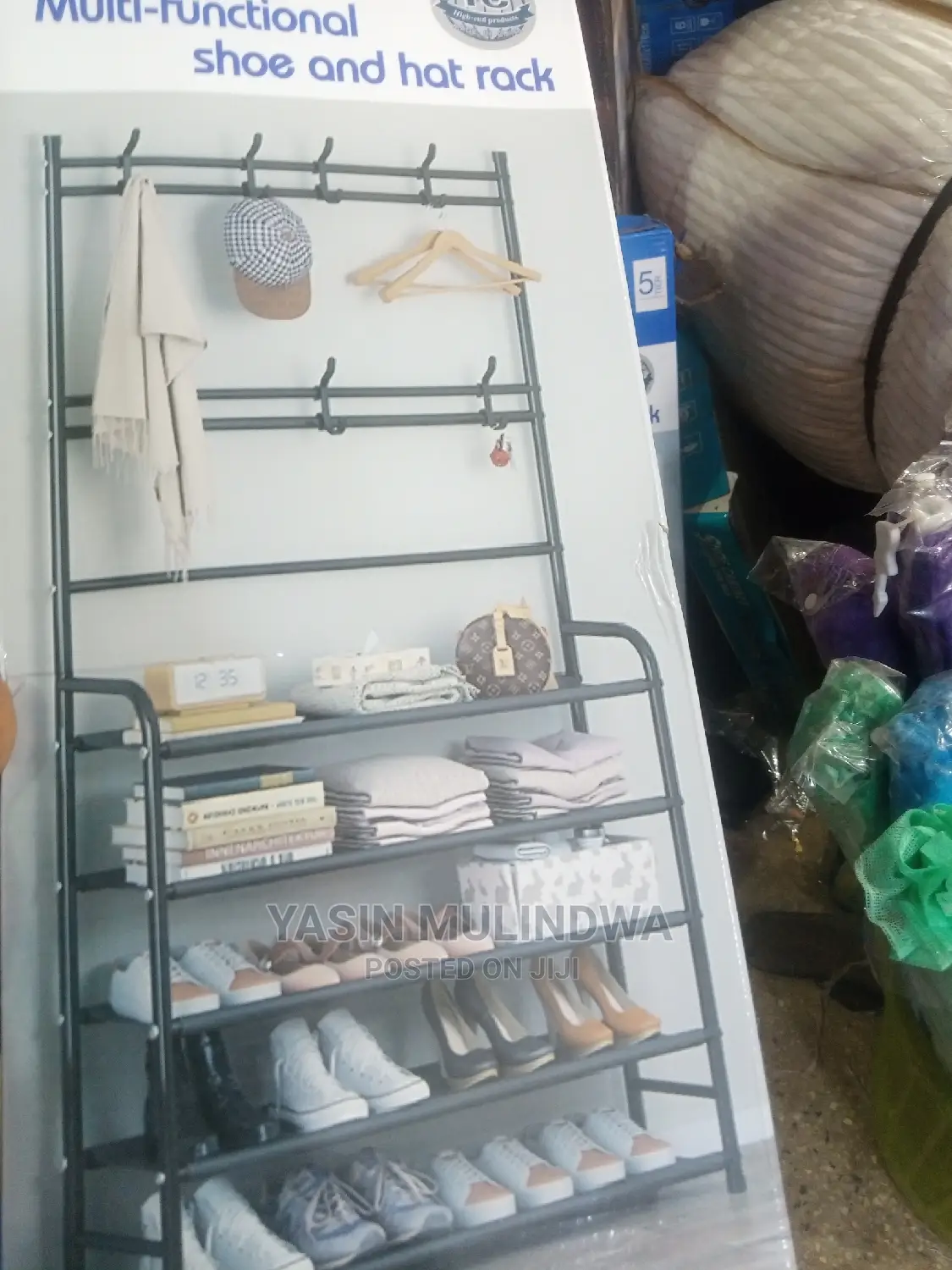 Metalic Shoe Rack.