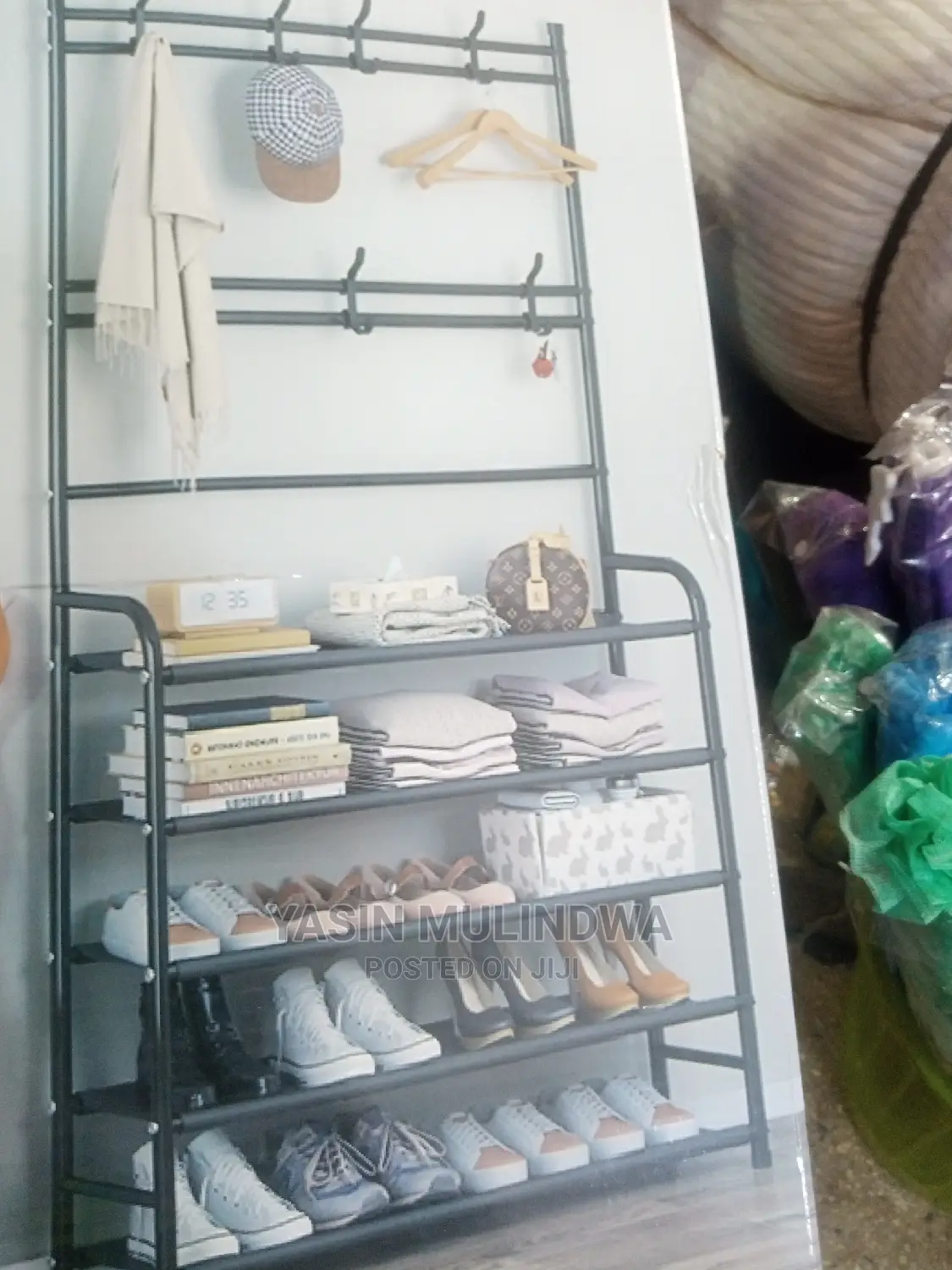 Metalic Shoe Rack.