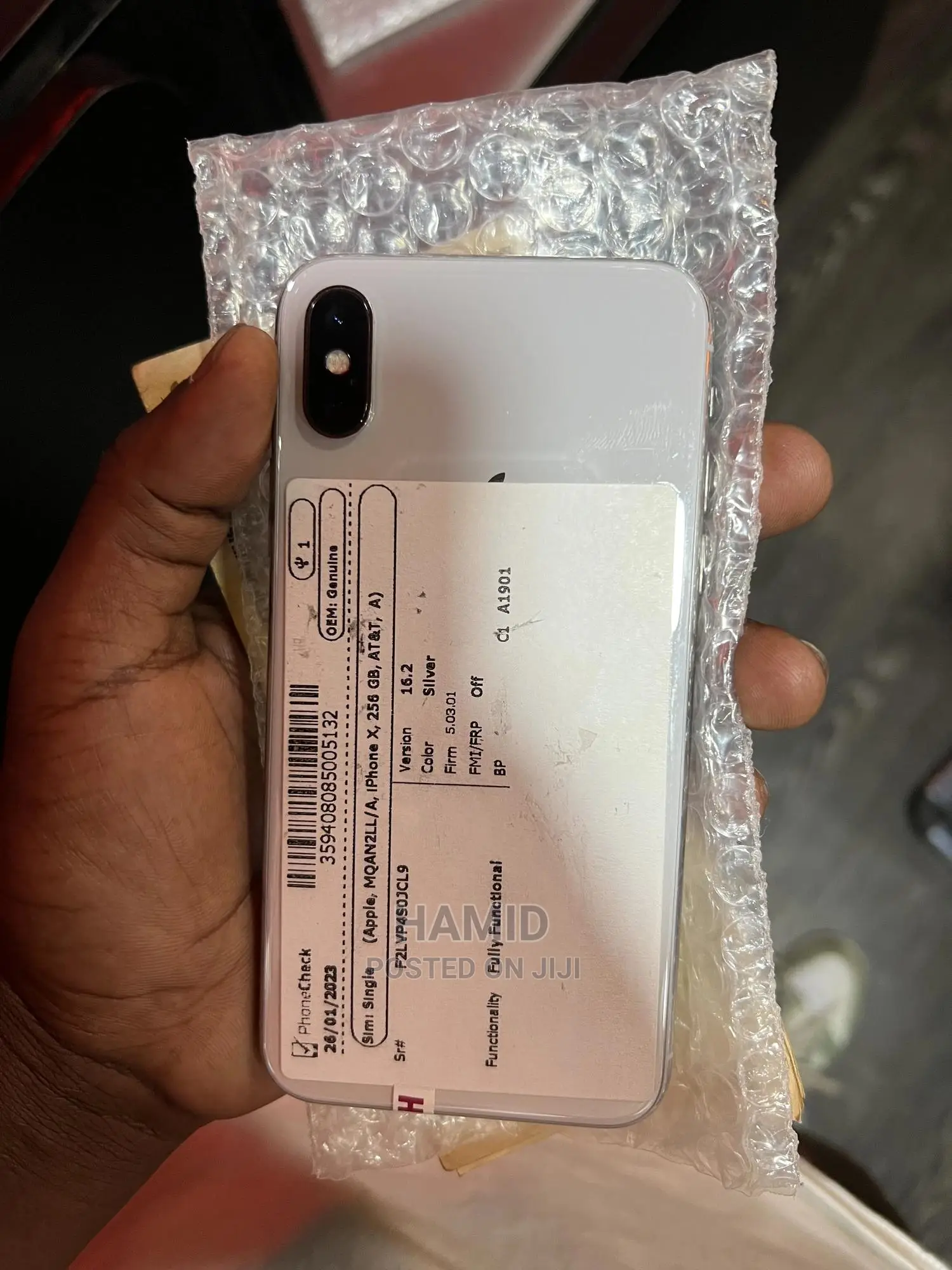 Apple iPhone X 256 GB White