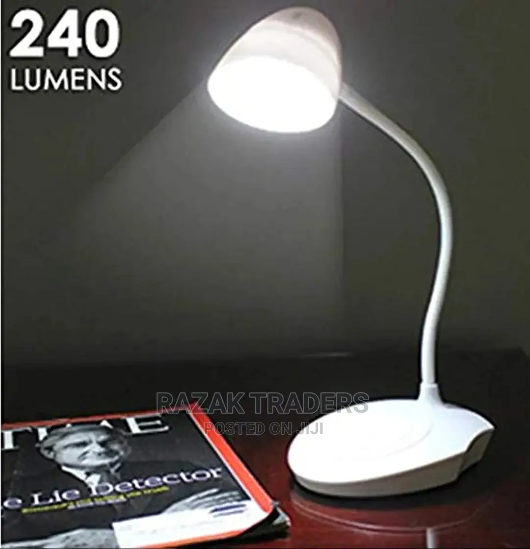 Flexible LED Desk Lamp With USB Charger, Keep at Desk
