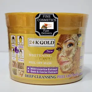 Gold Whitening Face Peel Off Mask Gold