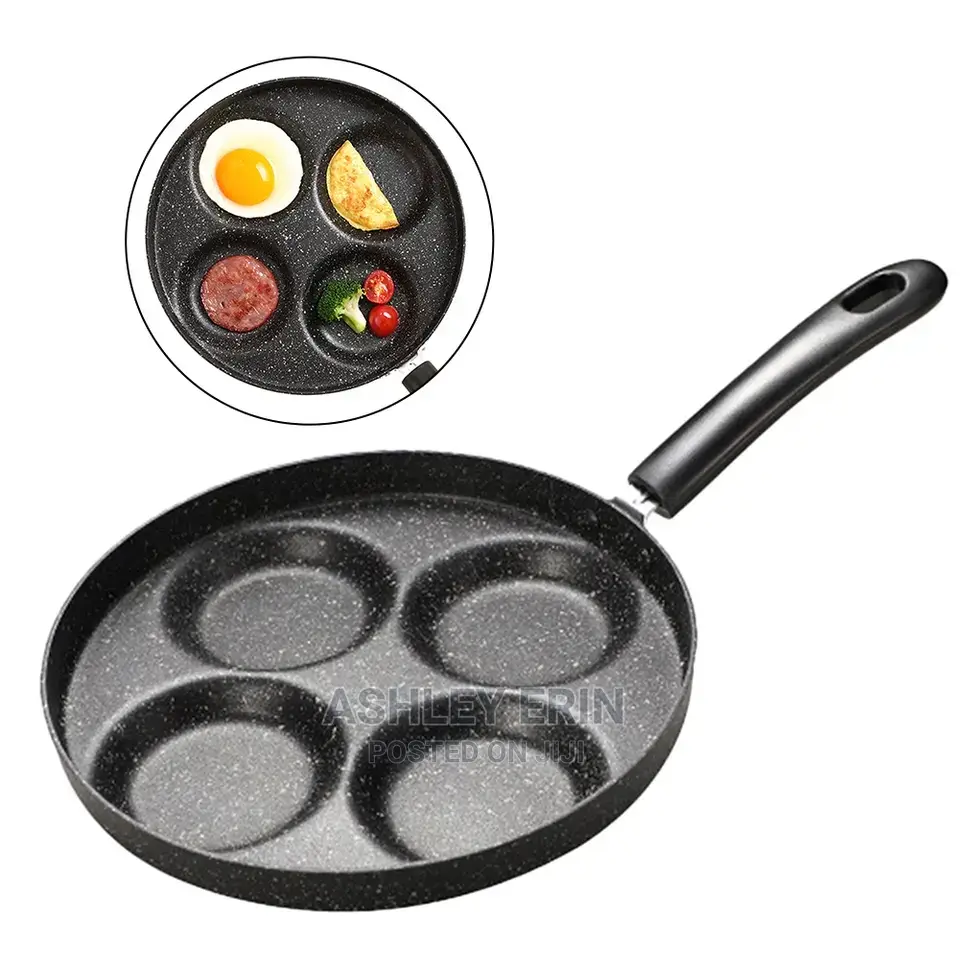Frying Pot Pan 4 Holes Non Sticky