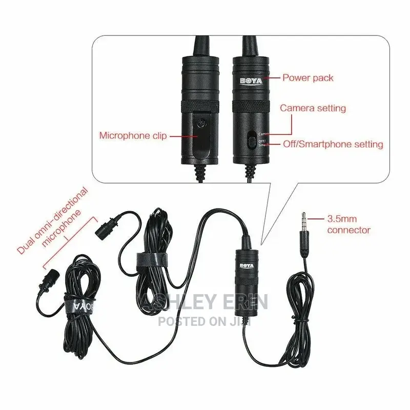 Boya Lapel Single Microphone