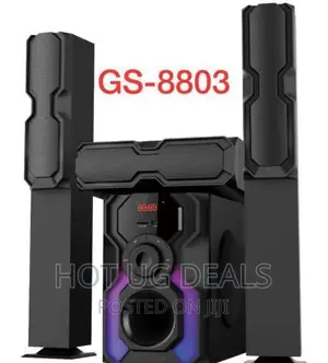 Globalstar 3in 1 Bass Home Theater System With Remote -Black