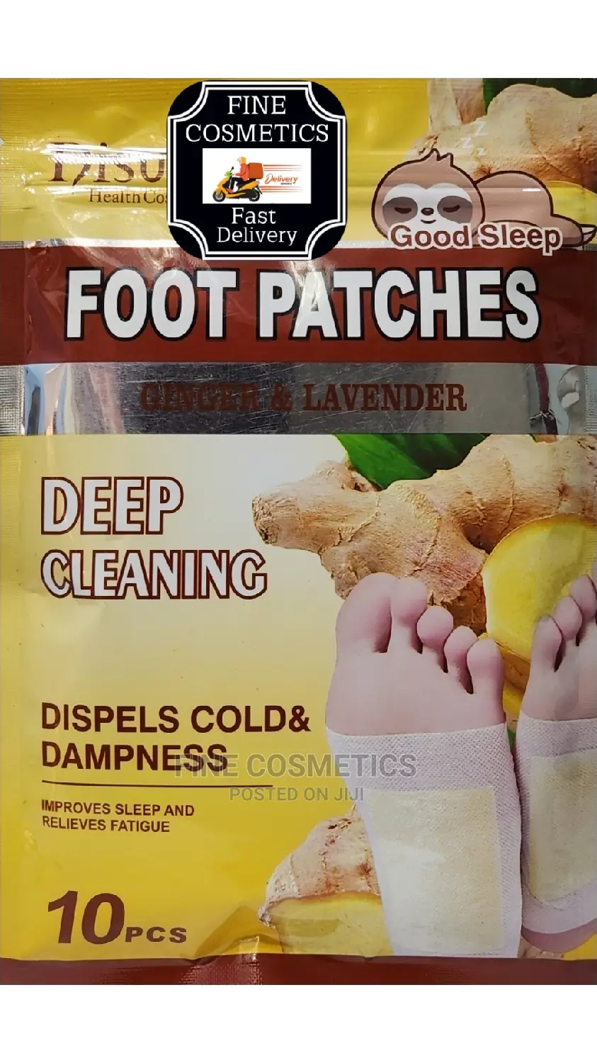 FOOT PATCHES Deep Cleansing Pads for Fatigue + Better Sleep