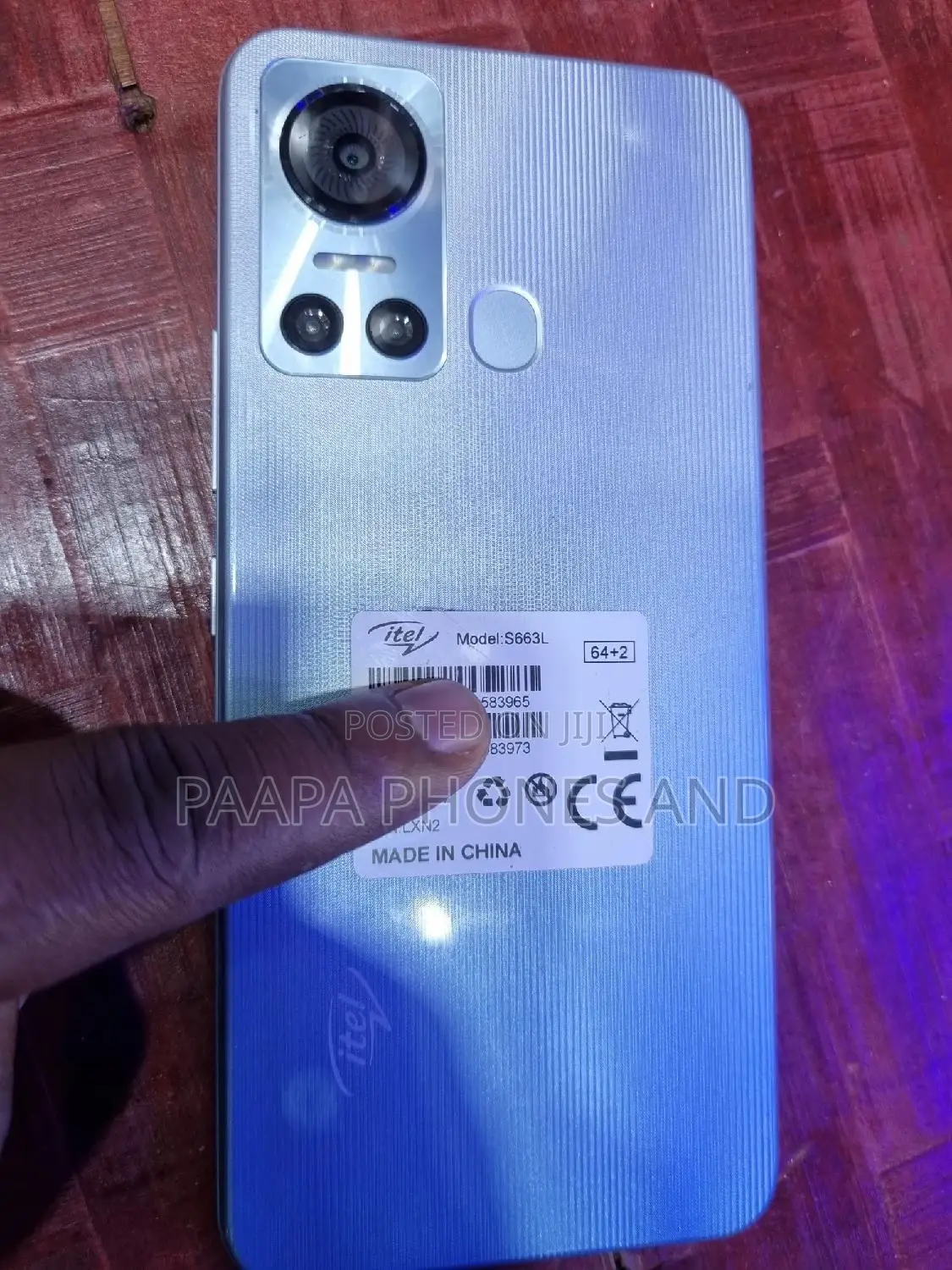 Itel S18 64 GB Blue