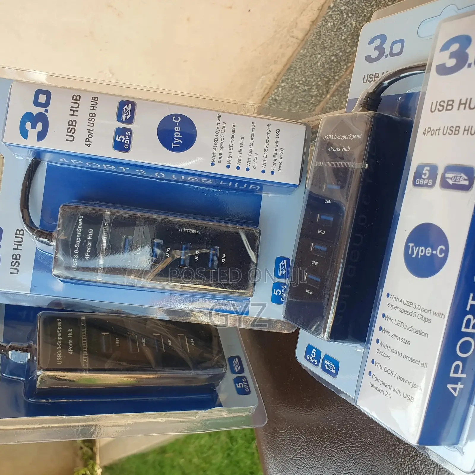 Type C 3.0 USB Hub 4 Port
