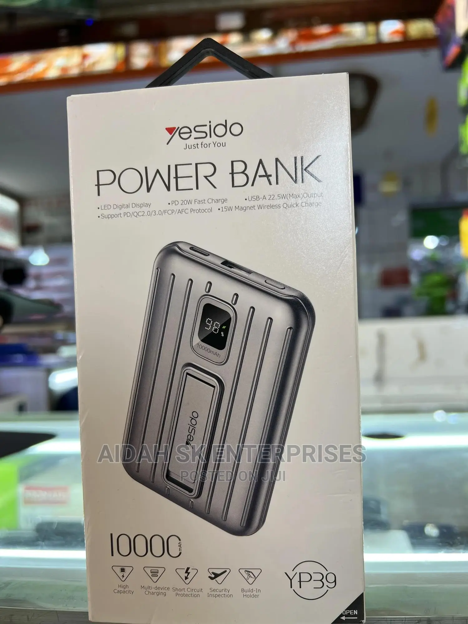 LED Digital Display Power Bank