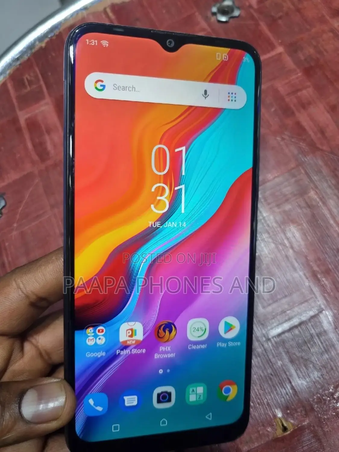 Infinix Hot 8 Lite 32 GB Blue