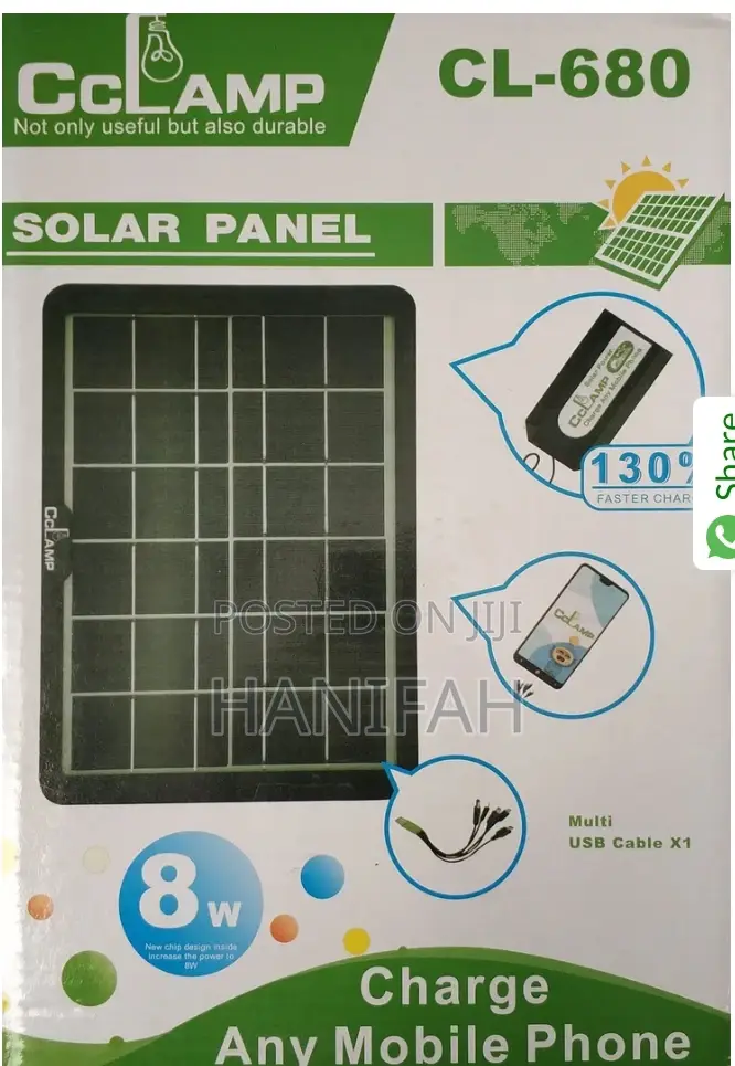 Cclamp Solar Panel