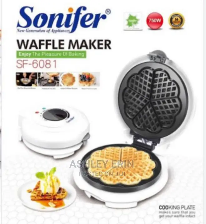 2 In1 Sonifer Waffle Maker and Ice Cone Maker