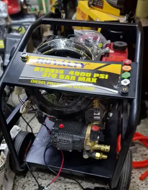 Diesel Jet Washer 4 Wheels