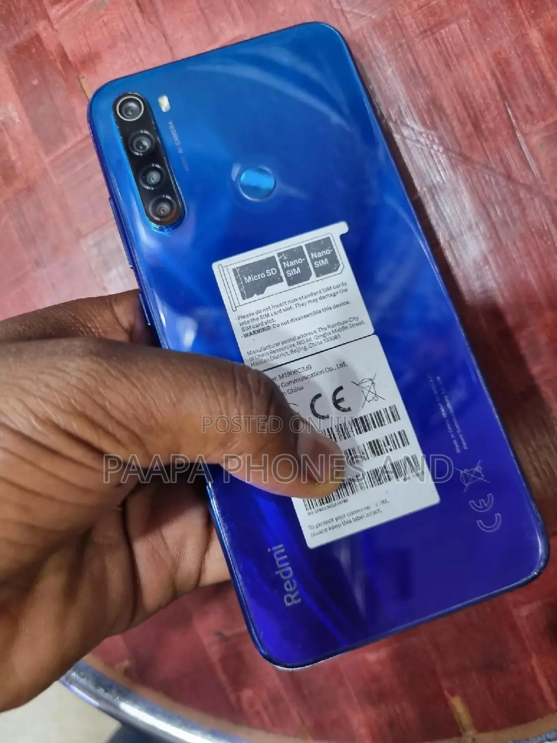 Xiaomi Redmi Note 8 128 GB Blue