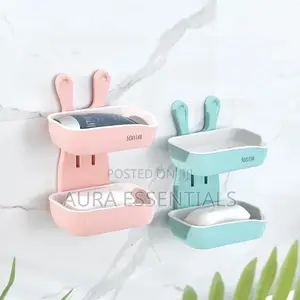 Wall Mounted Plastic Soap Rack
