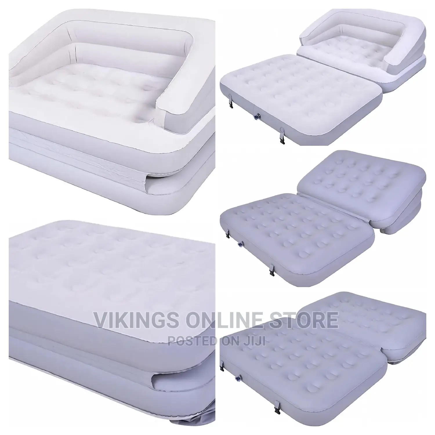 AVENLI Inflatable Sofa Convertible to Double Air Bed.