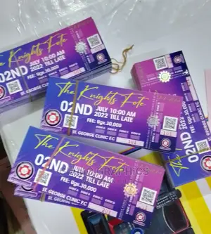 Nice Events Tickets Printing