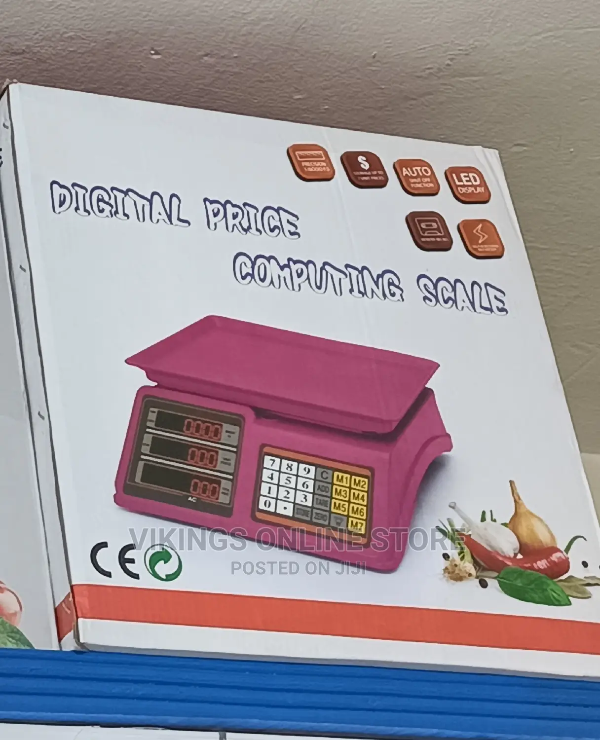 Small Smart Electronic Price Computing Scale