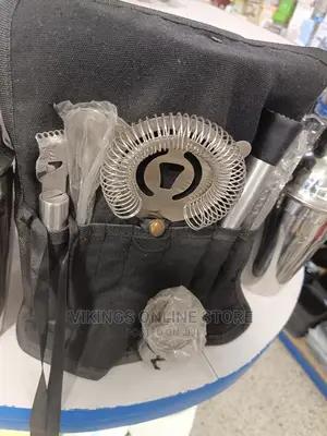 7 Pieces Cocktail Shaker Set With Package Bag