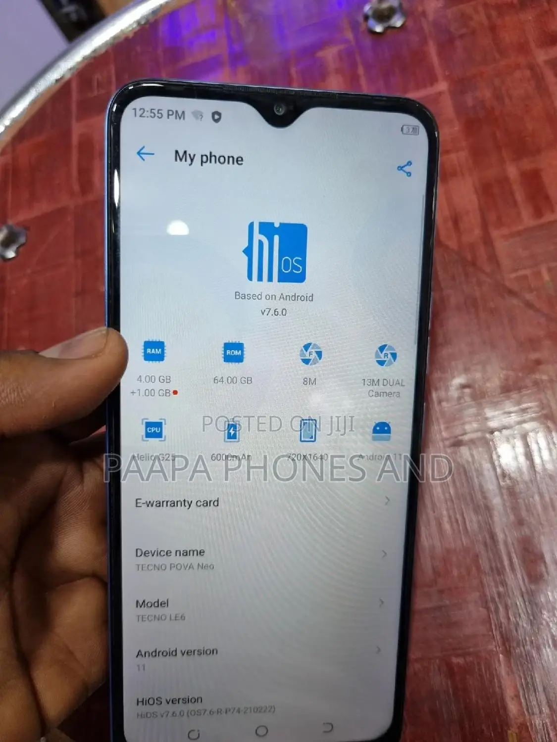 Tecno Pova Neo 64 GB Blue