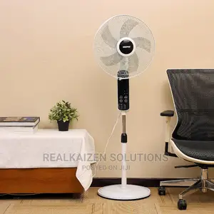 GEEPAS 16" Touch Switch 3 Speed Stand Fan With Remote