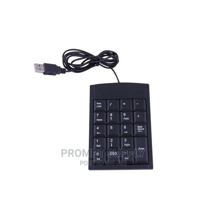 USB Wired Numeric Keypad