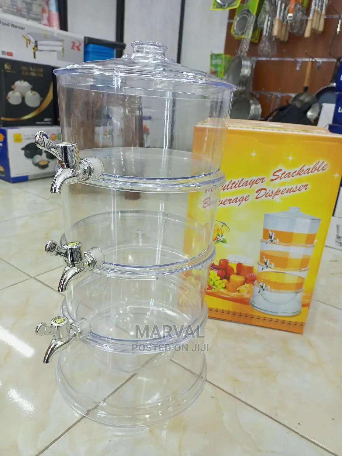 Mult-Layer Juice/Beverage Dispenser