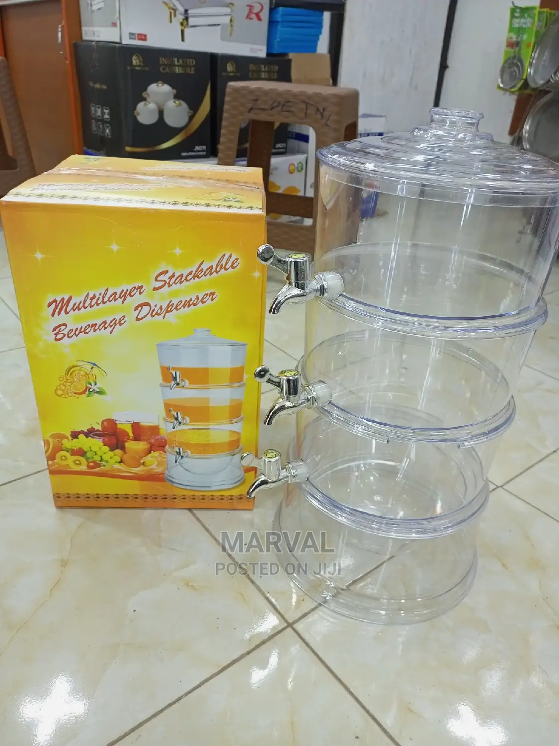 Mult-Layer Juice/Beverage Dispenser