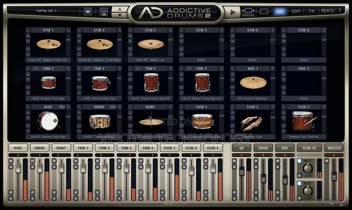 XLN Audio Addictive Drums 2 Complete