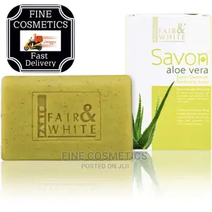 Fair and White Aloe Vera Soap Exfoliating and Repairing Soap