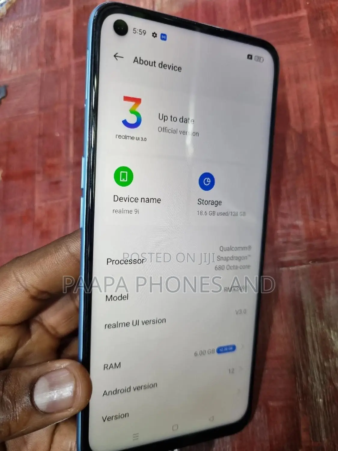 Realme 9i 128 GB Blue