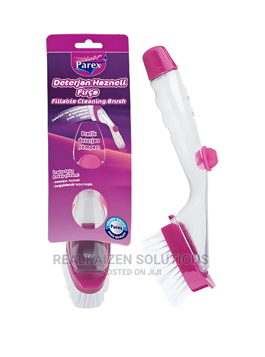 PAREX Fillable Cleaning Purple Brush Cleaner