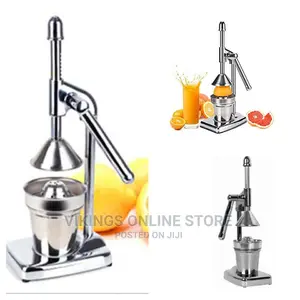 Stainless Steel Manual Lever Press Orange Citrus Juicer -
