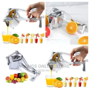 Stainless Steel Manual Press Squeezer Juicer Extractor-