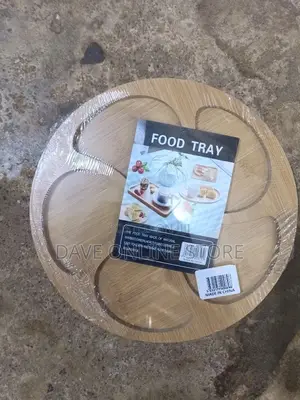 Wooden Food Tray.