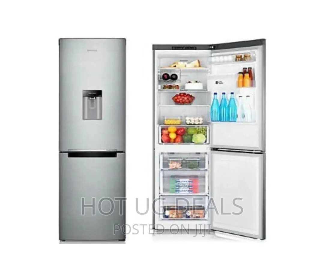 341l Hisense Double Door Combo Fridge With Dispenser